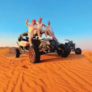 Can-Am Buggy Ride Across Dubai Red Dunes