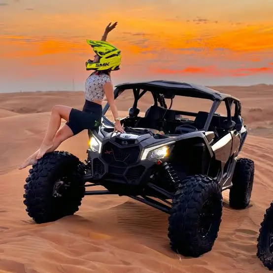 Can-Am dune buggy ride in Dubai desert with self-drive adventure