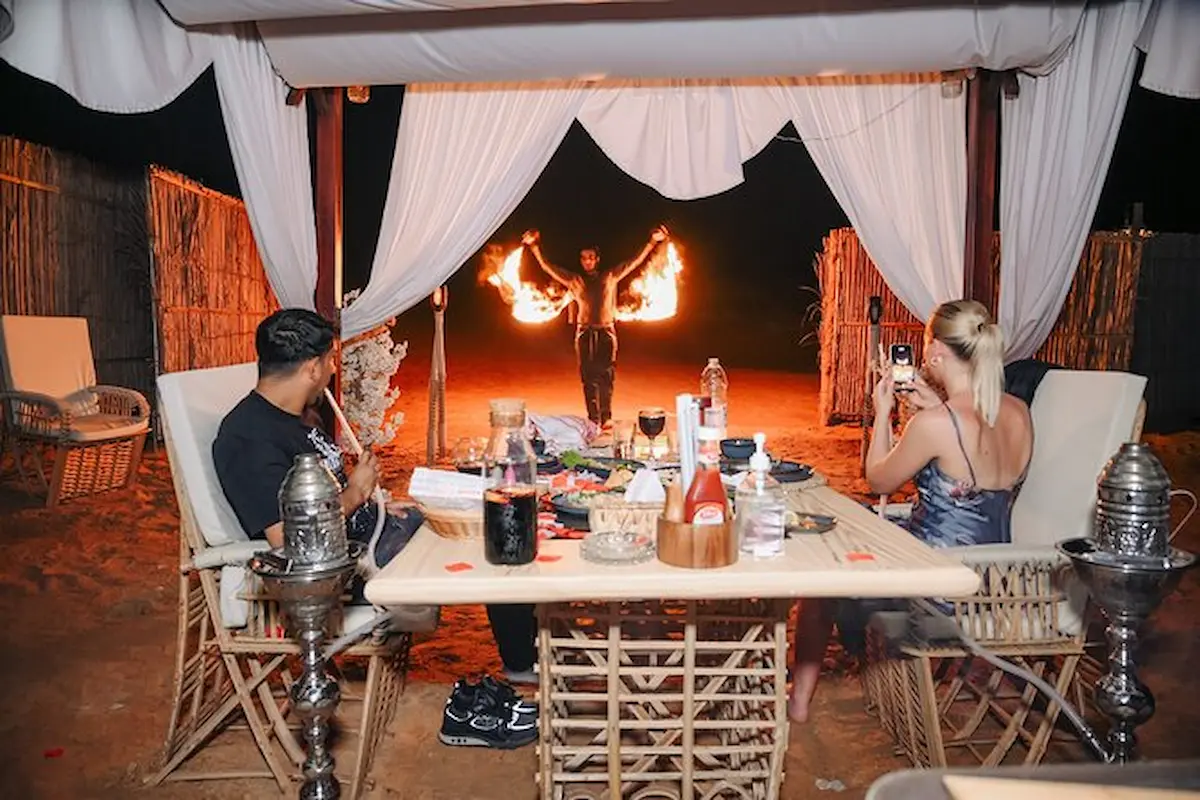 Luxury Dubai Desert Safari VIP Tour with live entertainment and premium desert experience