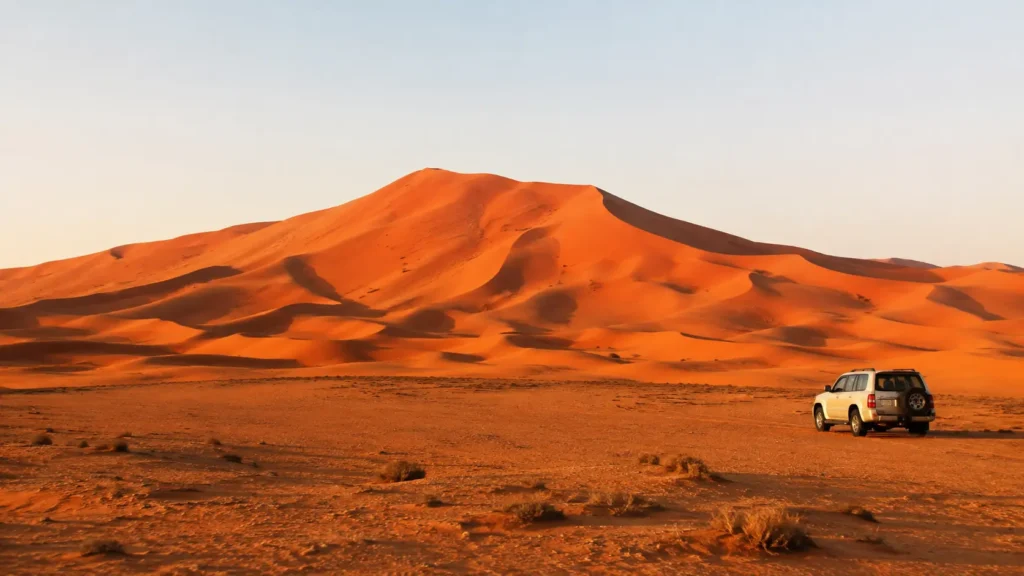Al Badayer desert in Sharjah