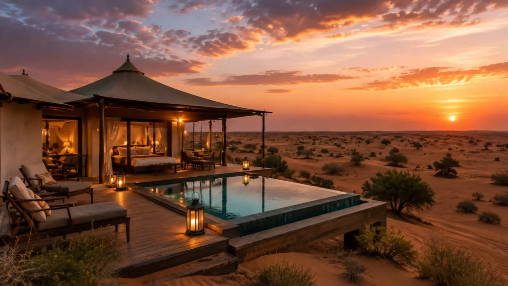 Al Maha Desert Resort Dubai luxury safari experience