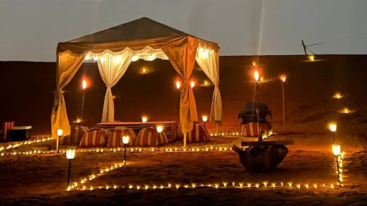 Premium red dune safari experience in Dubai