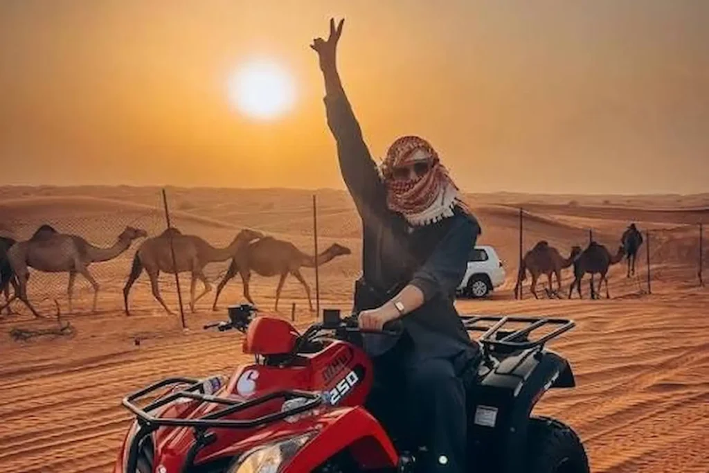 Morning Desert Safari Dubai with Quad Bike