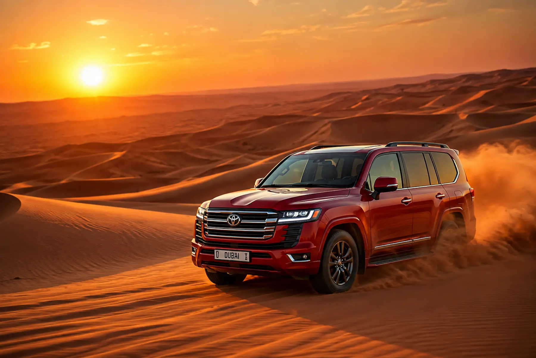 Premium Desert Safari Dubai with luxury 4x4