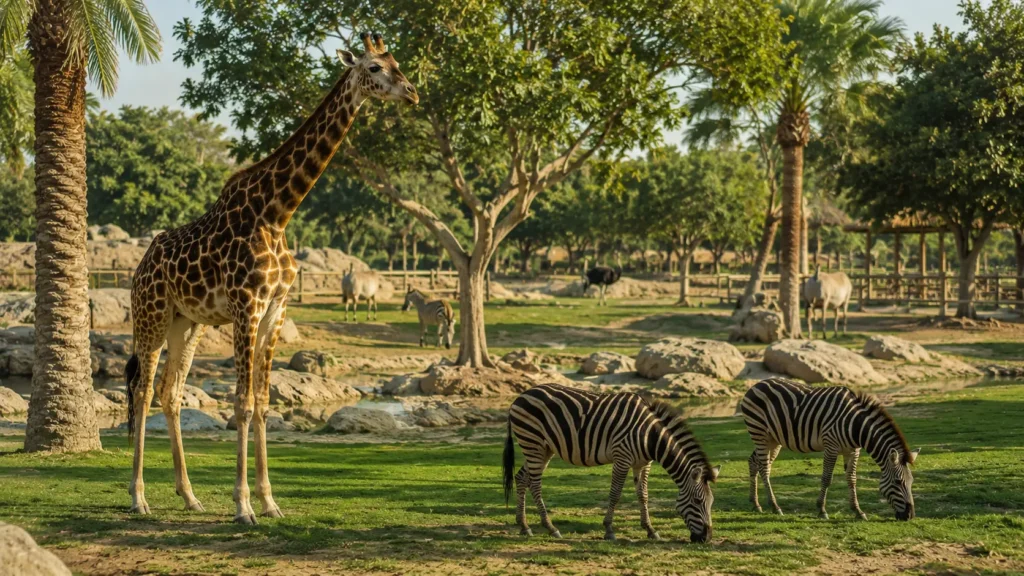 Animals at Sharjah Animal Park